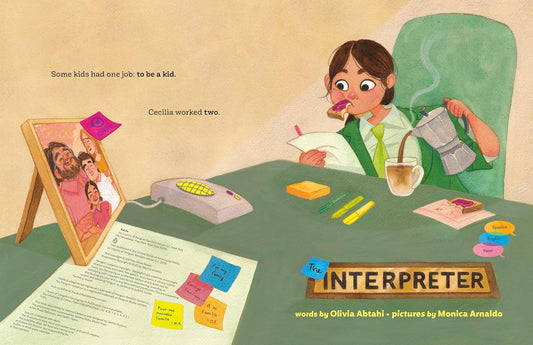 The Interpreter - Hardcover Picture Book