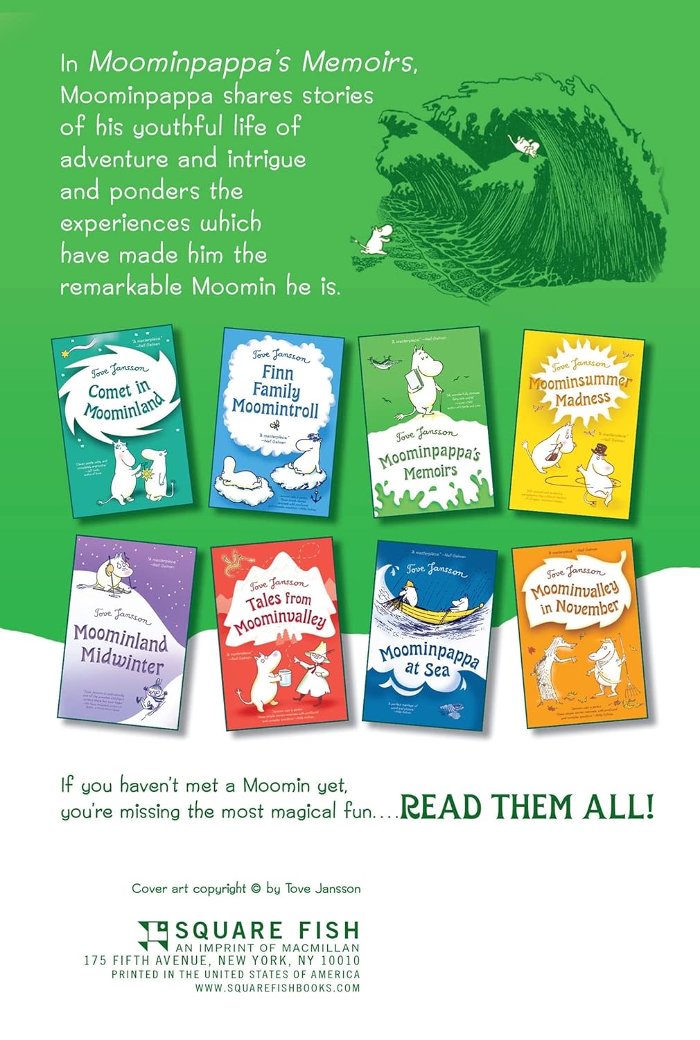 Moominpapa's Memoirs - Paperback Book