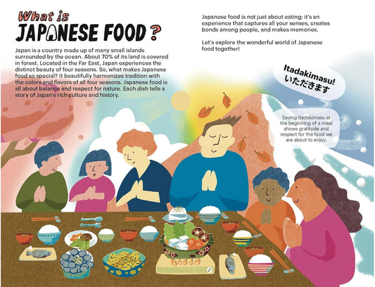 A Very Asian Guide to Japanese Food - Hardcover Picture Book