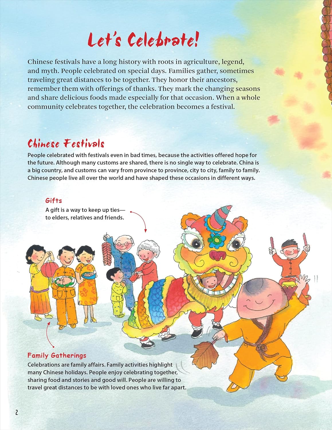 Chinese Celebrations for Children - Hardcover Picture Book