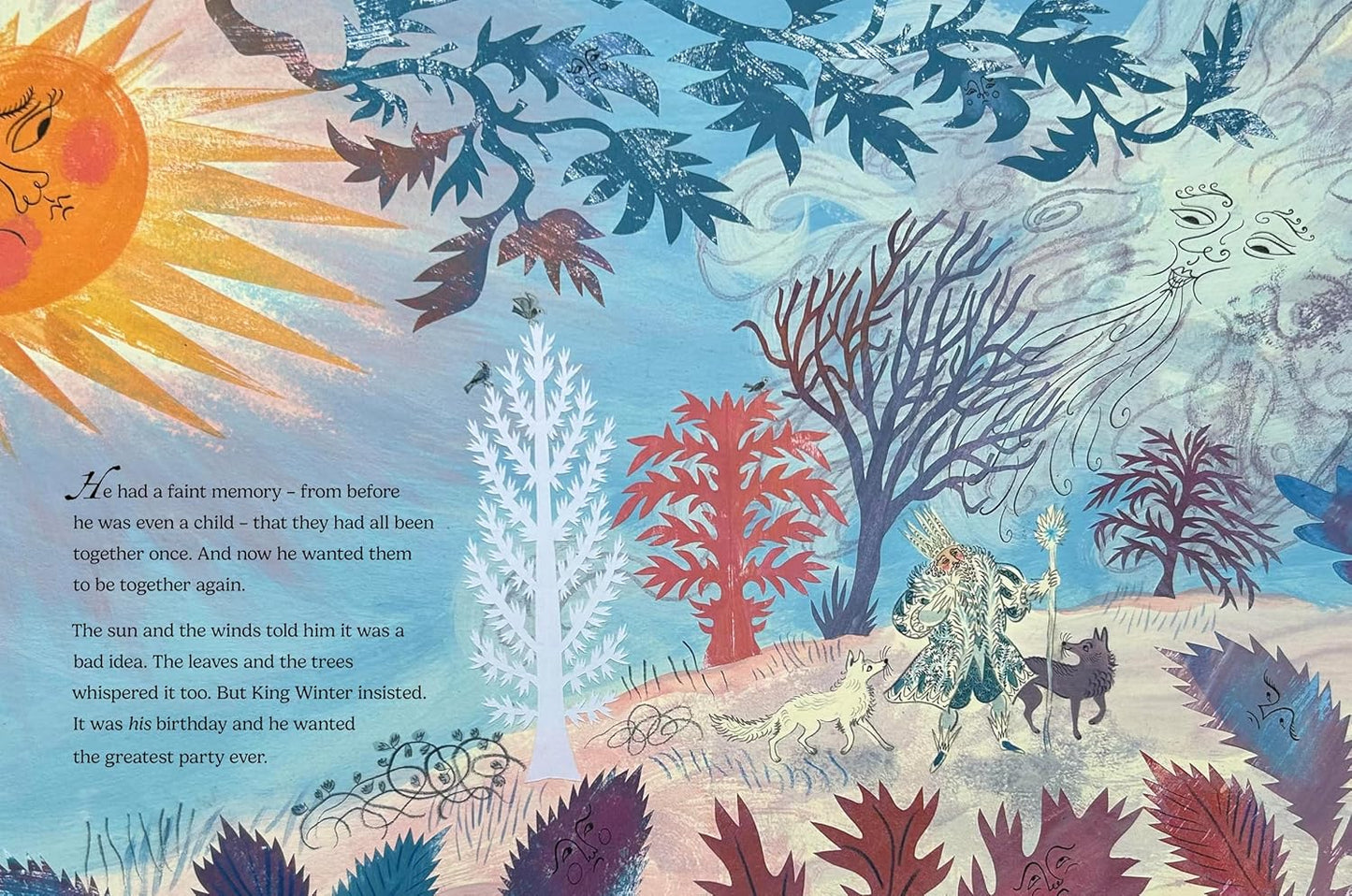 King Winter's Birthday - Hardcover Picture Book