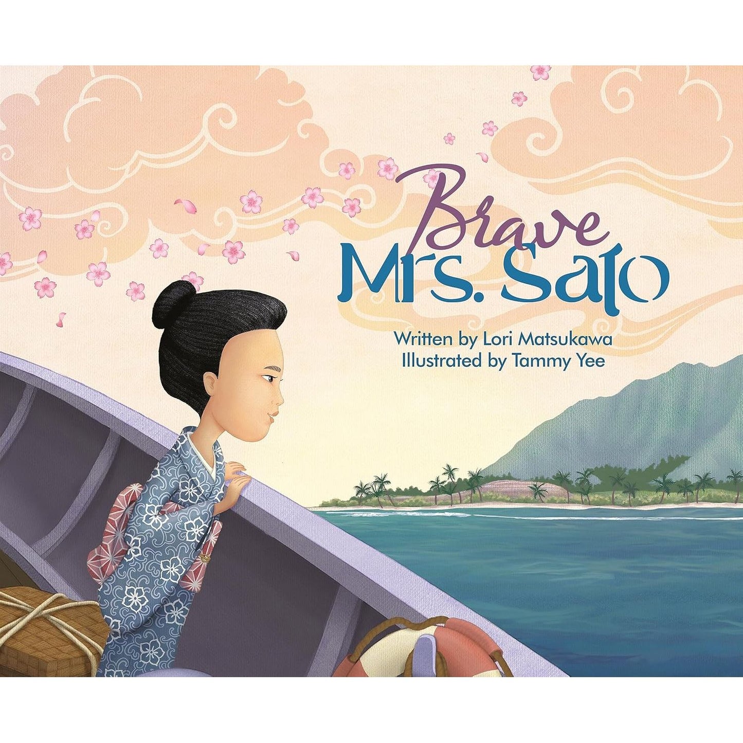 Brave Mrs. Sato - Hardcover Picture Book