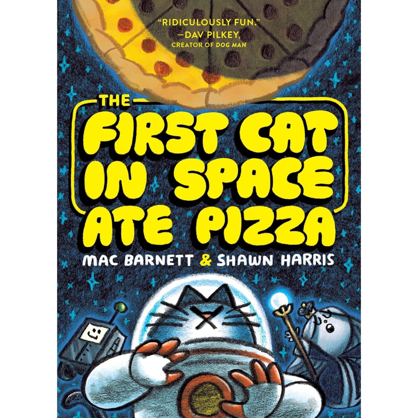 The First Cat in Space Ate Pizza - Paperback Graphic Novel (Book 1)