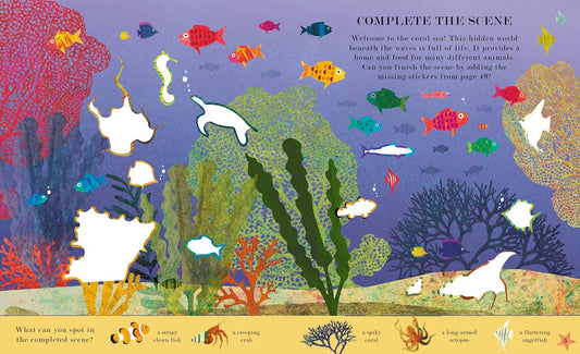 Ocean: A Peek-Through Activity Book