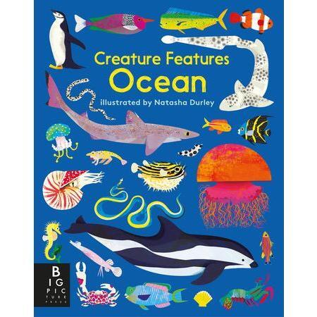 Creature Features: Ocean - Board Book