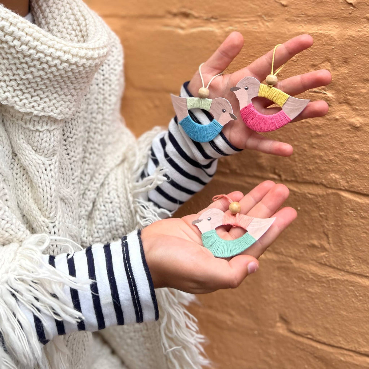 Make Your Own Flying Bird Decorations