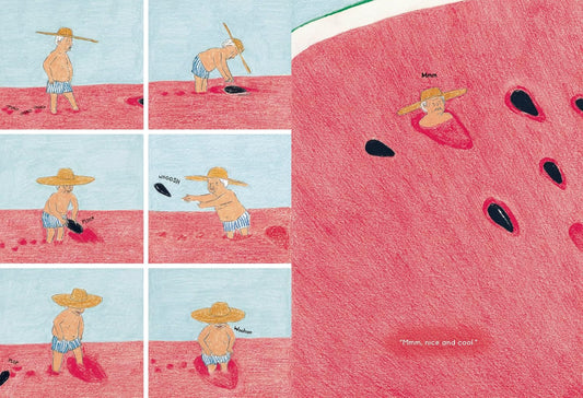 Watermelon Pool - Hardcover Picture Book