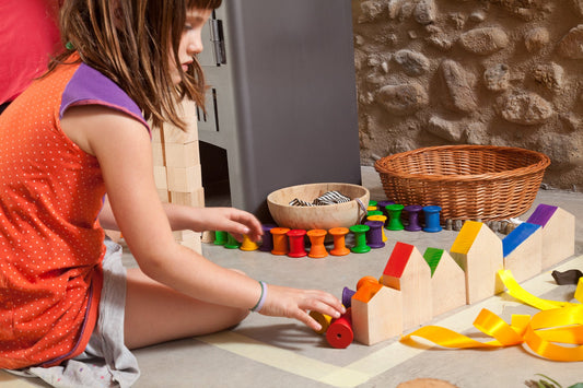Wood Coloured Houses