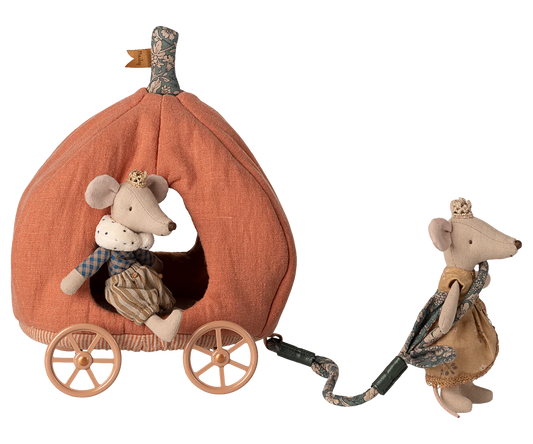Pumpkin Carriage for Mouse