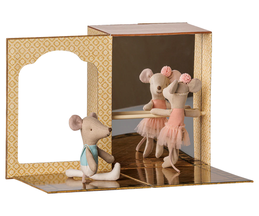 Ballet Mice in Dance Studio - Little Sibling