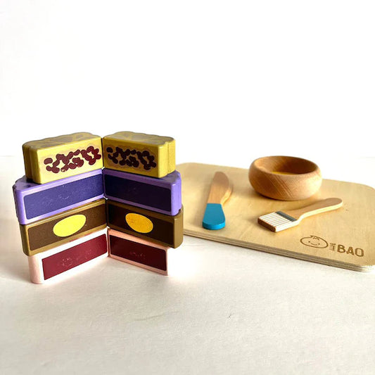 Bitty Bao Wooden Mooncake Toy