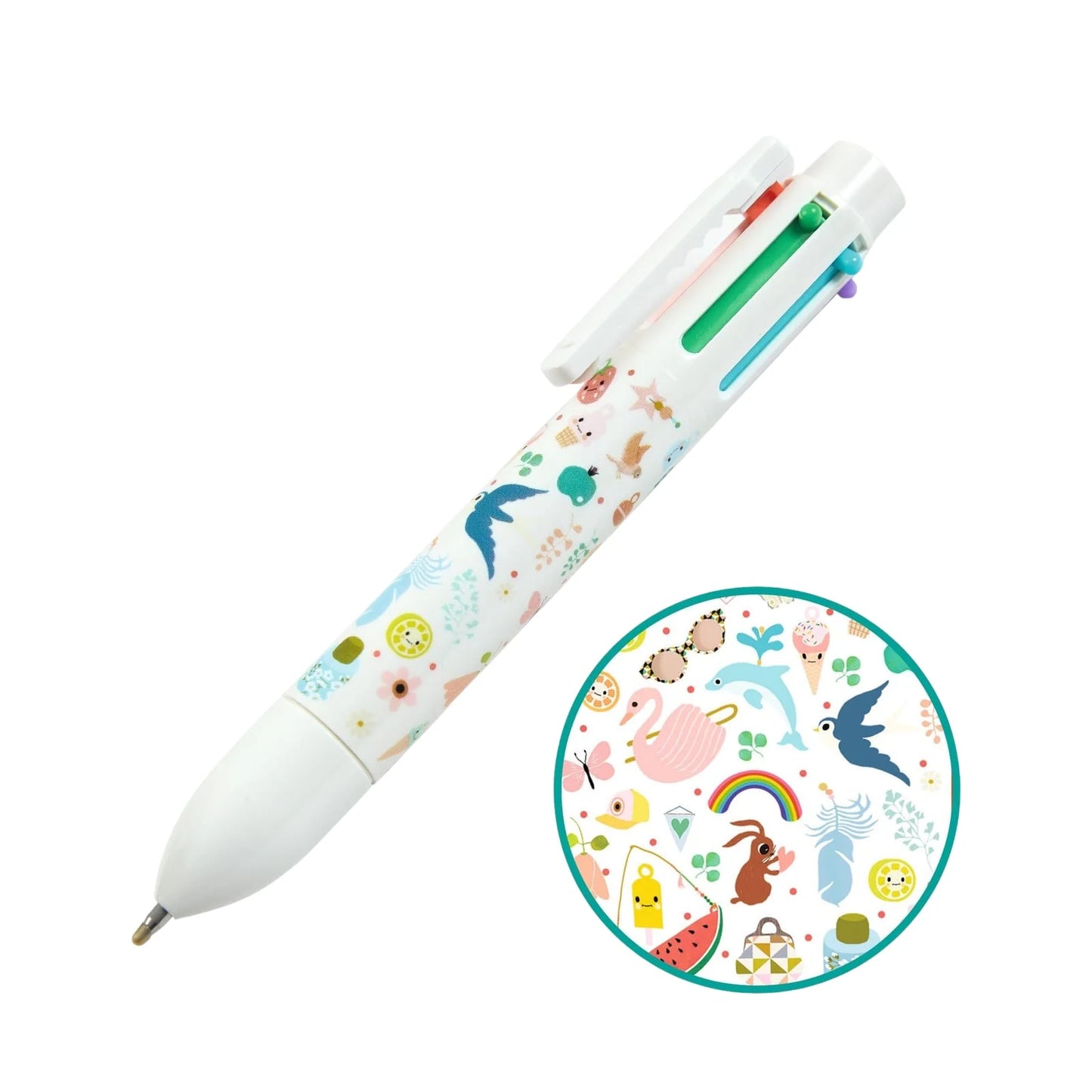 Lovely Paper Rainbow Pen