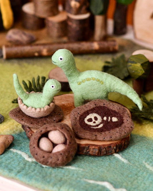 Felt Life Cycle - Brontosaurus