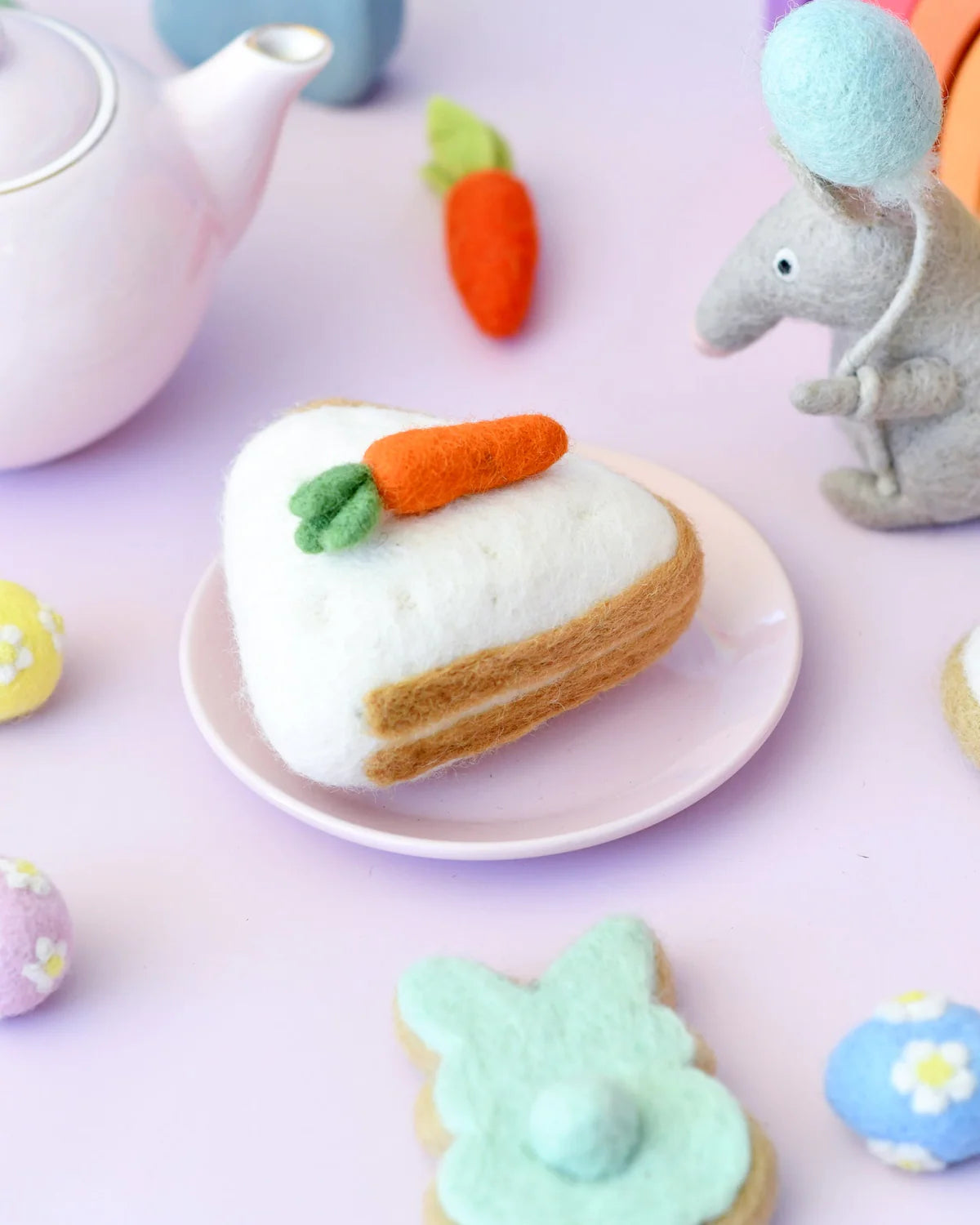 Felt Baked Goods - Carrot Cake