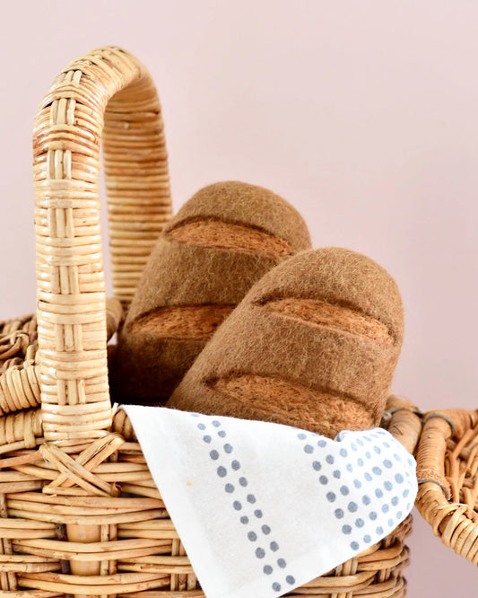 Felt Baked Goods - Rye Bread