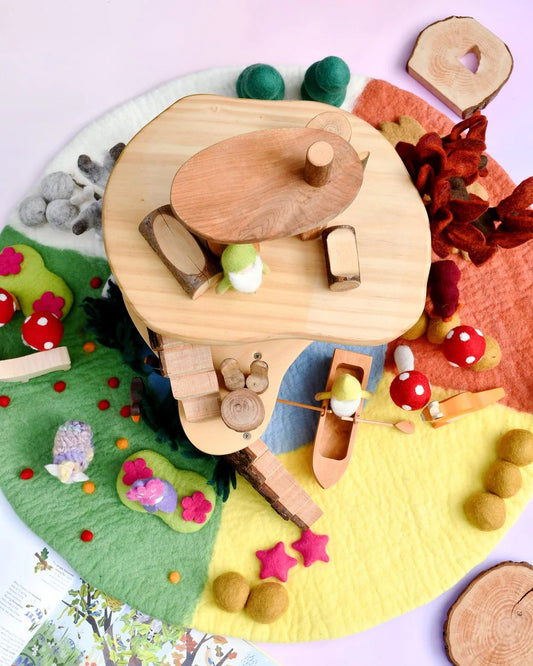 Large Felt Play Mat Playscape- Four Seasons