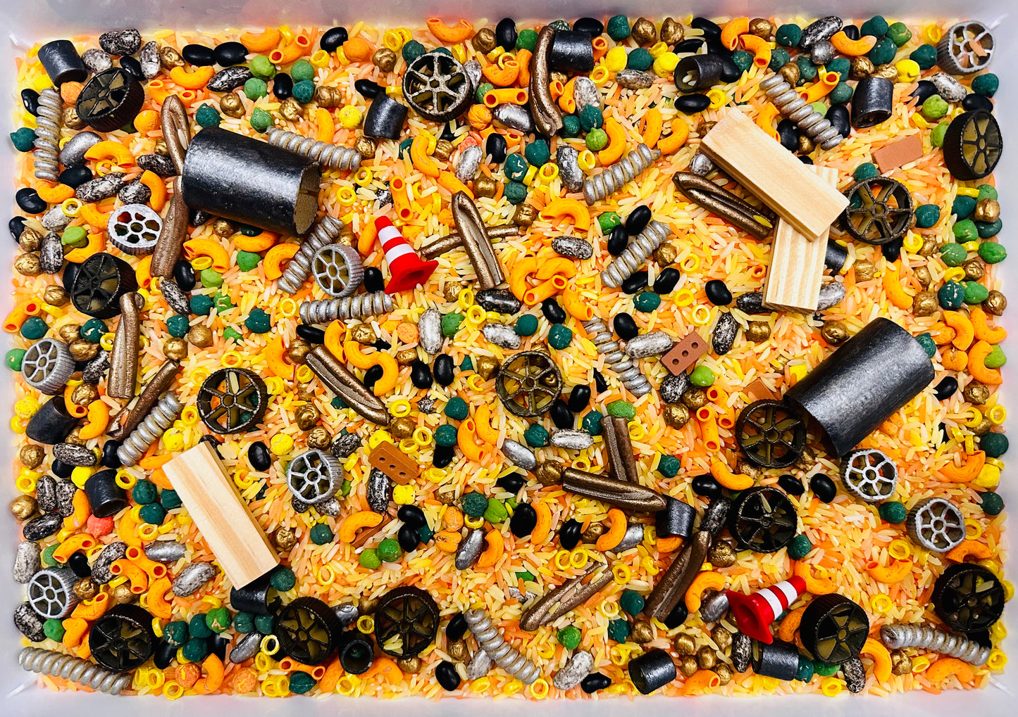 Construction Site Sensory Play Kit