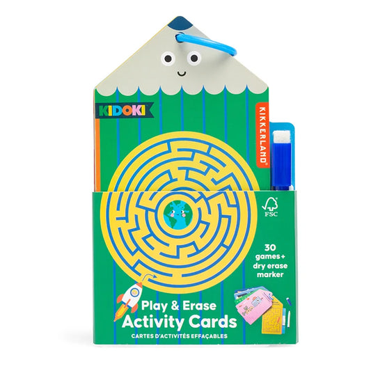 Play & Erase Activity Cards