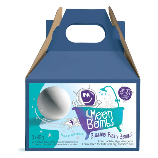 Moon Bath Bomb Hypoallergenic 3 Pack