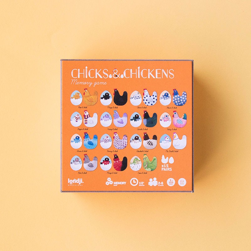 Chicks & Chickens Memory Game