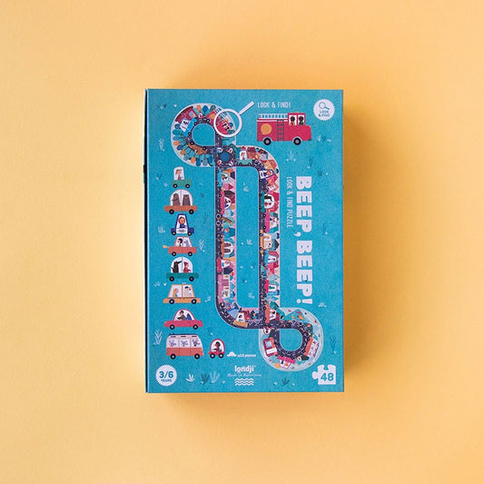 Beep Beep Look & Find Puzzle