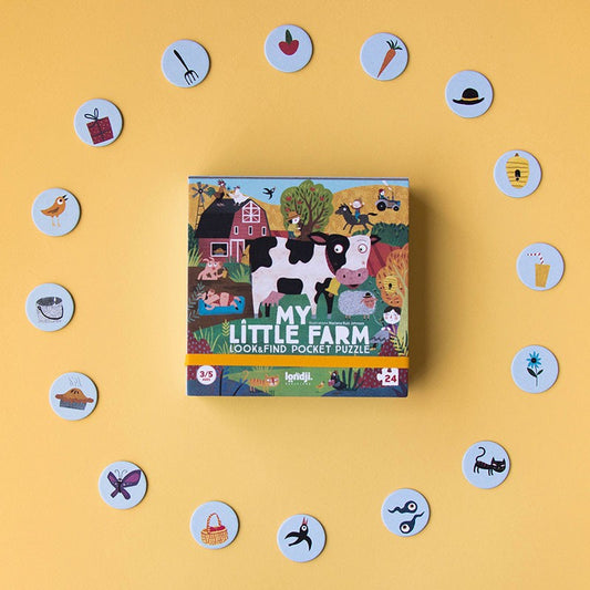 My Little Farm Look & Find Pocket Puzzle