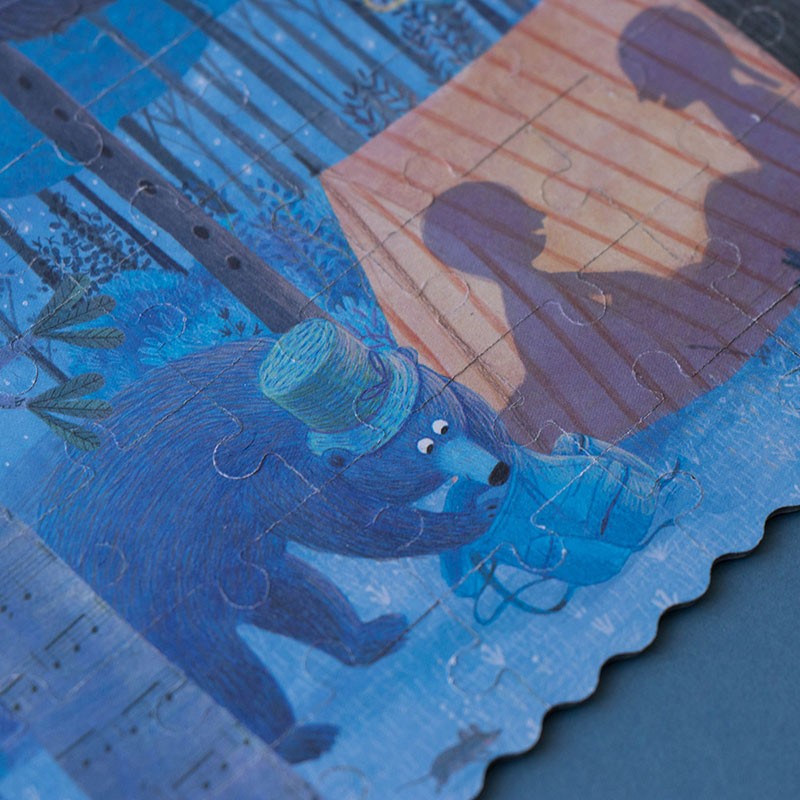 Night & Day in the Forest Pocket Puzzle
