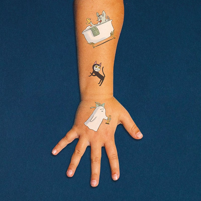 Temporary Tattoo Book - Halloween