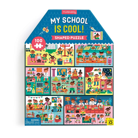 My School is Cool Shaped Puzzle