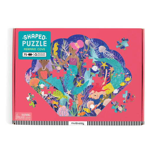Mermaid Cove Shaped Puzzle