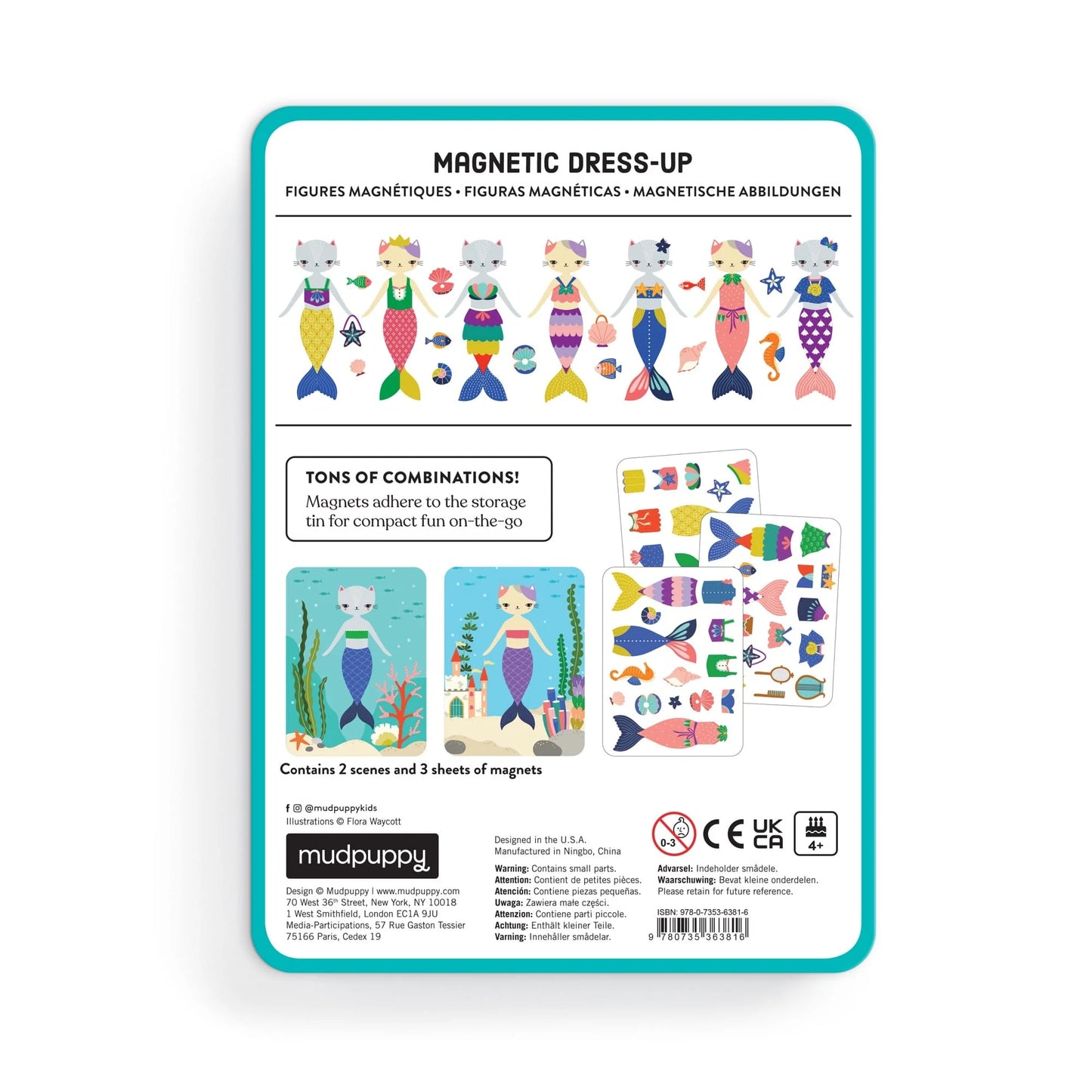 Purrmaid Magnetic Play Set