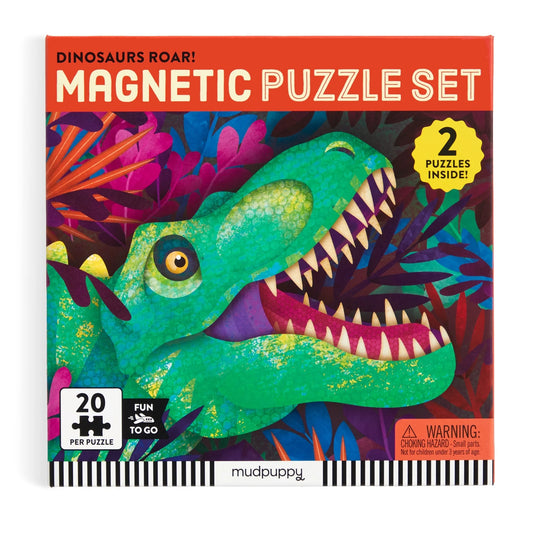 Dinosaur Roar! Magnetic Puzzle Set