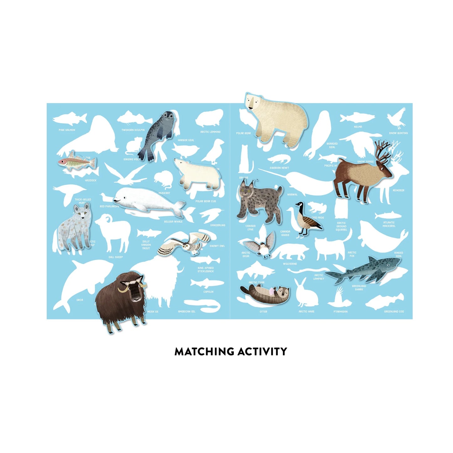 Arctic Life Sticker Play Activity Set