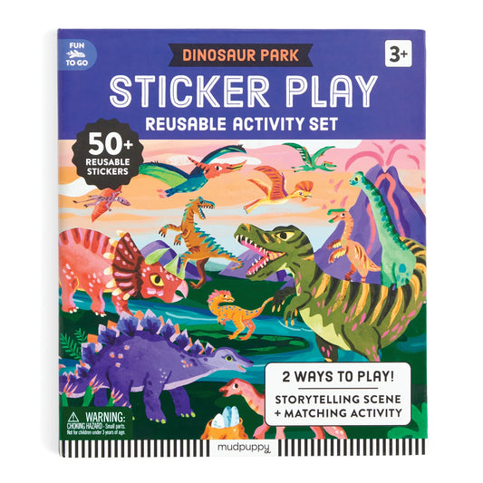 Dinosaur Park Sticker Play Activity Set