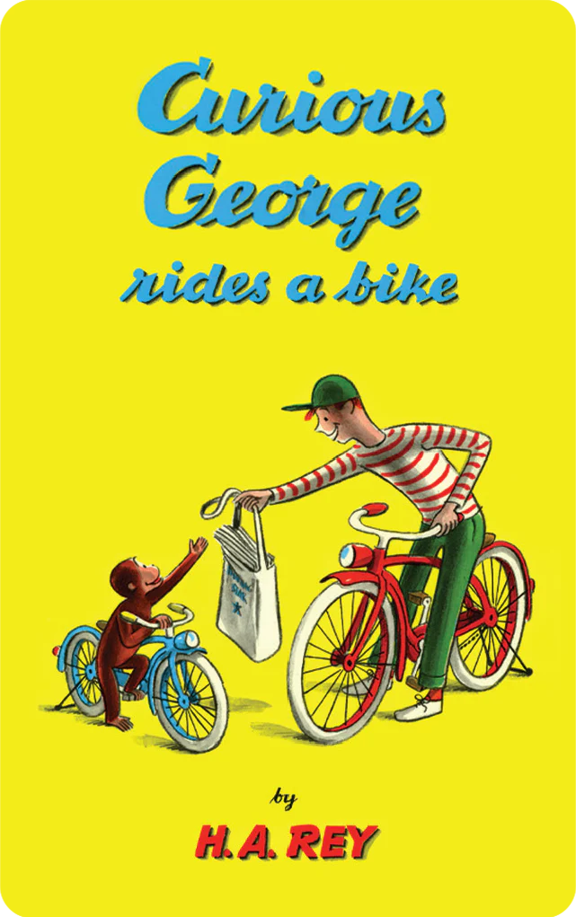 Curious George Rides a Bike - Yoto Card