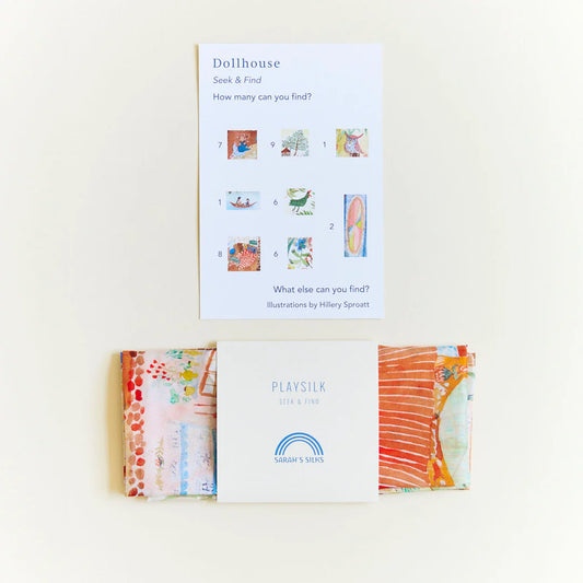 Dollhouse Seek & Find Playsilk