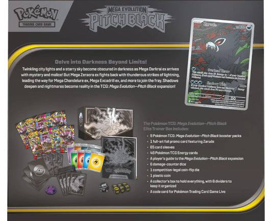 Pokémon TCG: Mega Evolution Pitch Black Elite Trainer Box