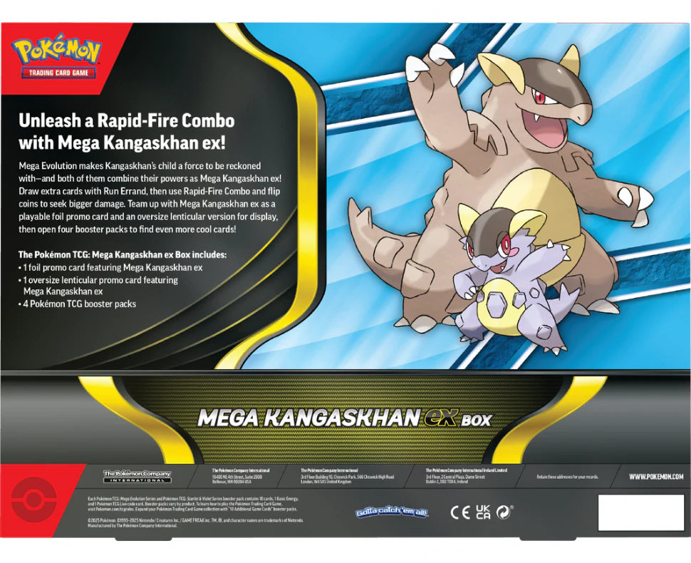 Pokémon Trading Card Game: Mega Kangaskhan ex Box