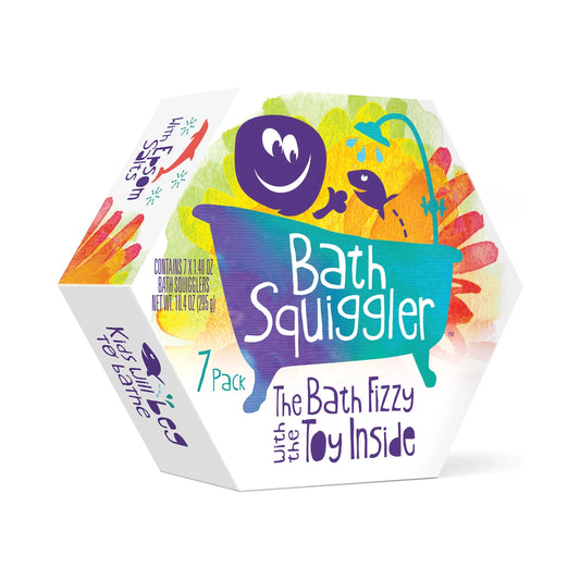 Bath Squiggler Bath Bomb 7 Pack