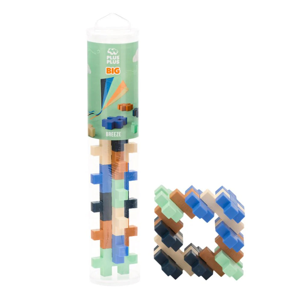 Plus Plus BIG 15 Piece Colour Mix Tubes