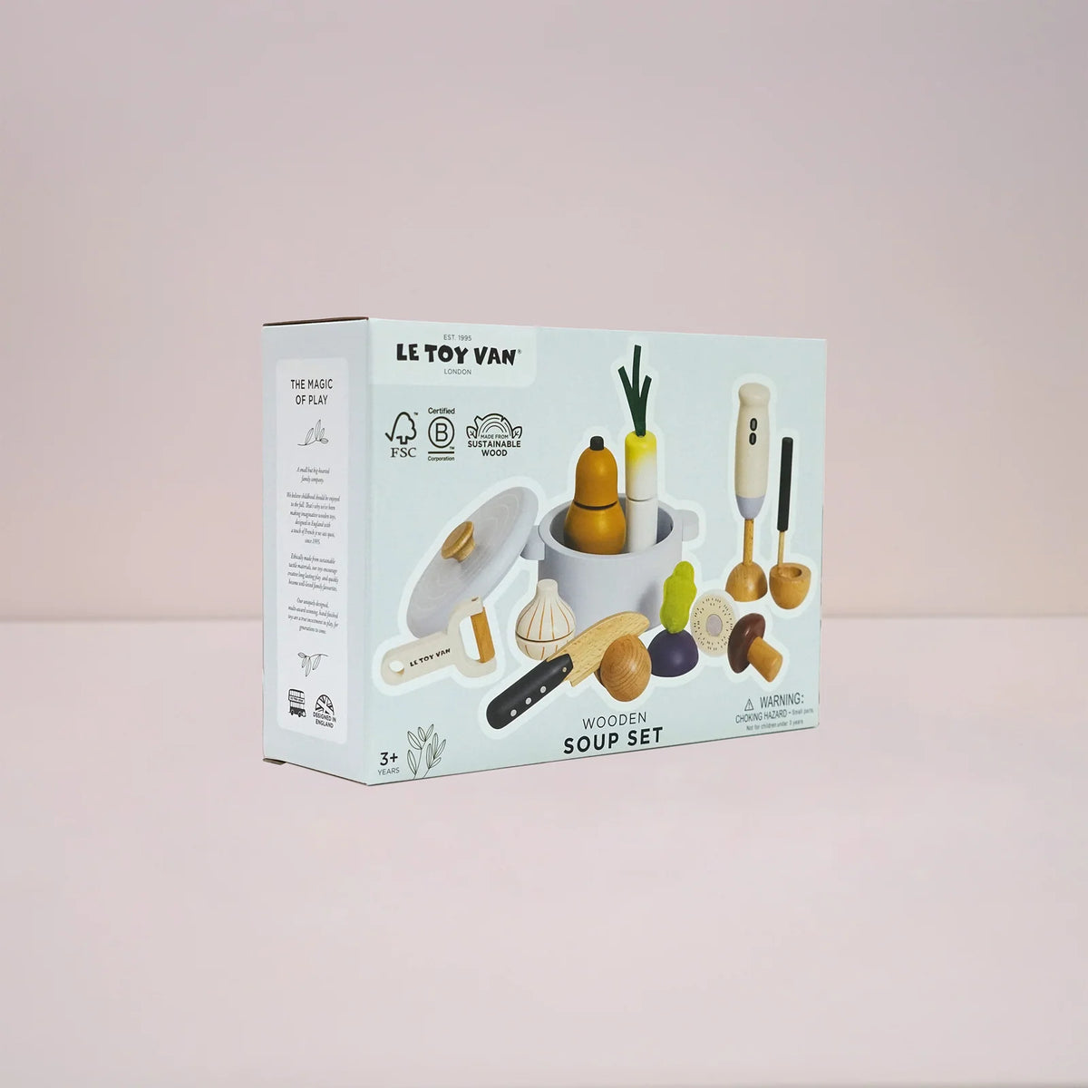 Wooden Soup Set