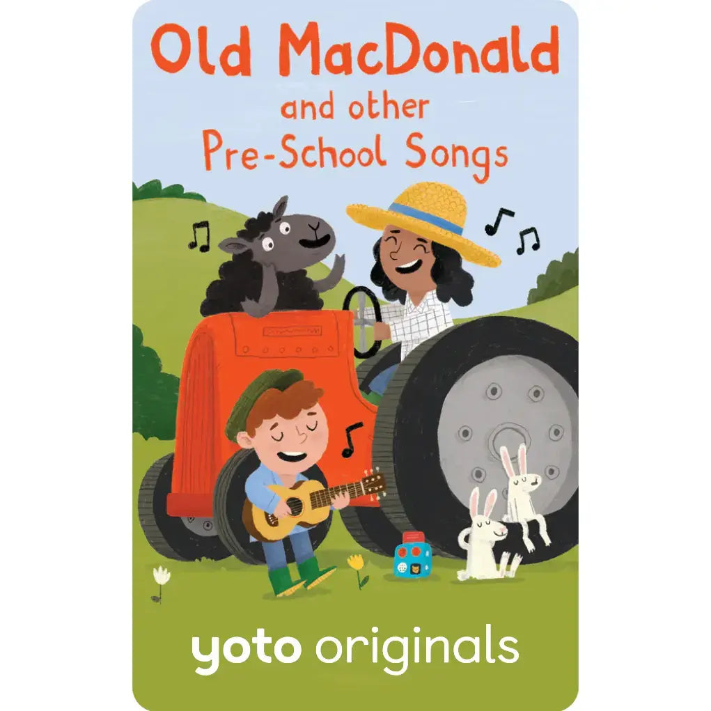 Old MacDonald and other Pre-School Songs - Yoto Card