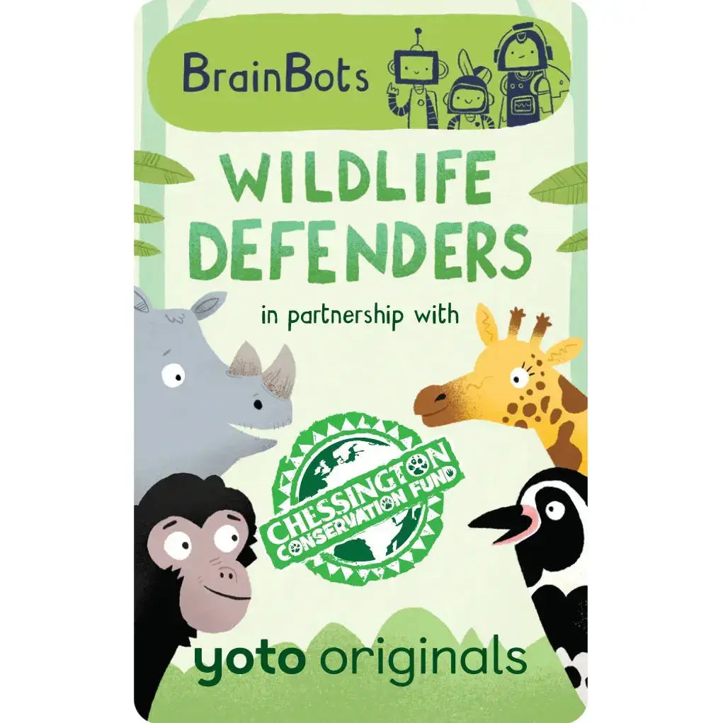 BrainBots: Wildlife Defenders - Yoto Card