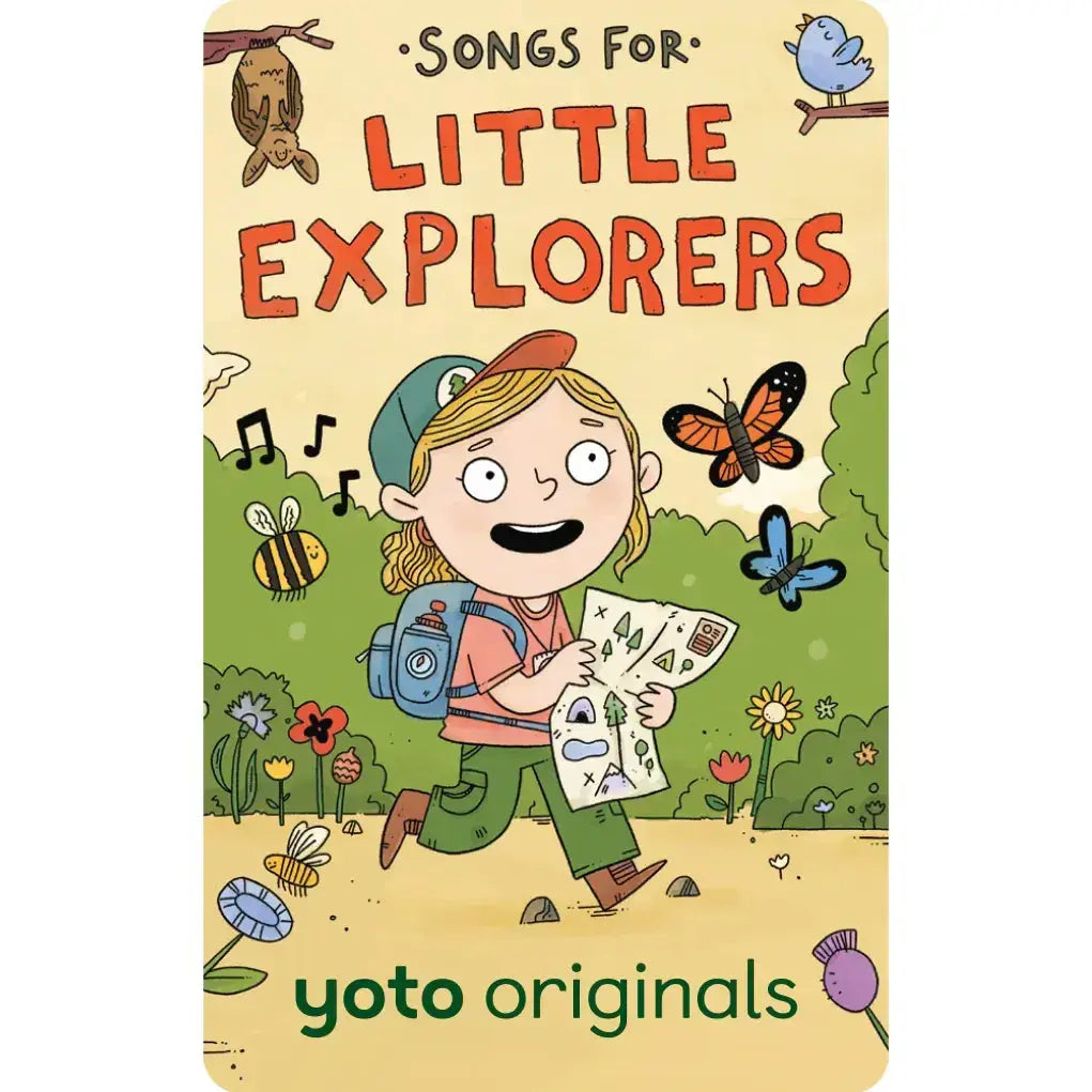 Songs for Little Explorers - Yoto Card