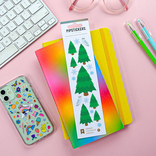 Winter Hoots Stickers