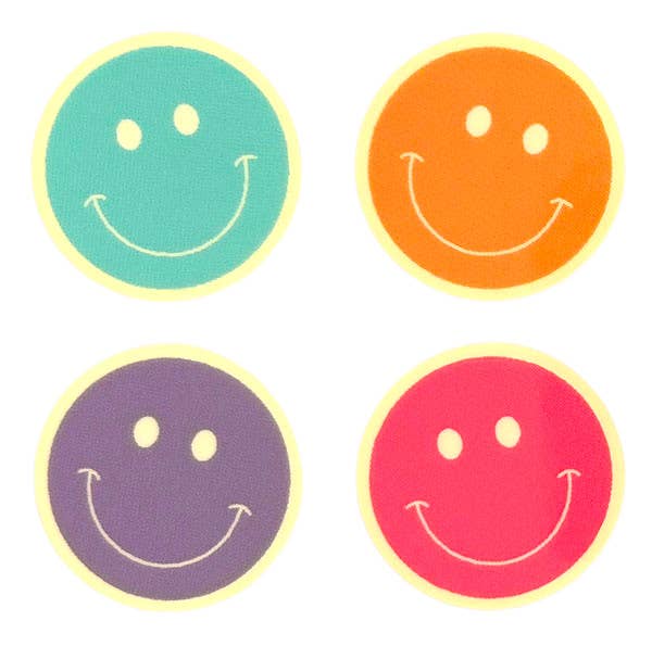 Glow in the Dark Happy Faces Sticker Sheet
