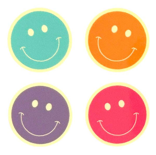 Glow in the Dark Happy Faces Sticker Sheet