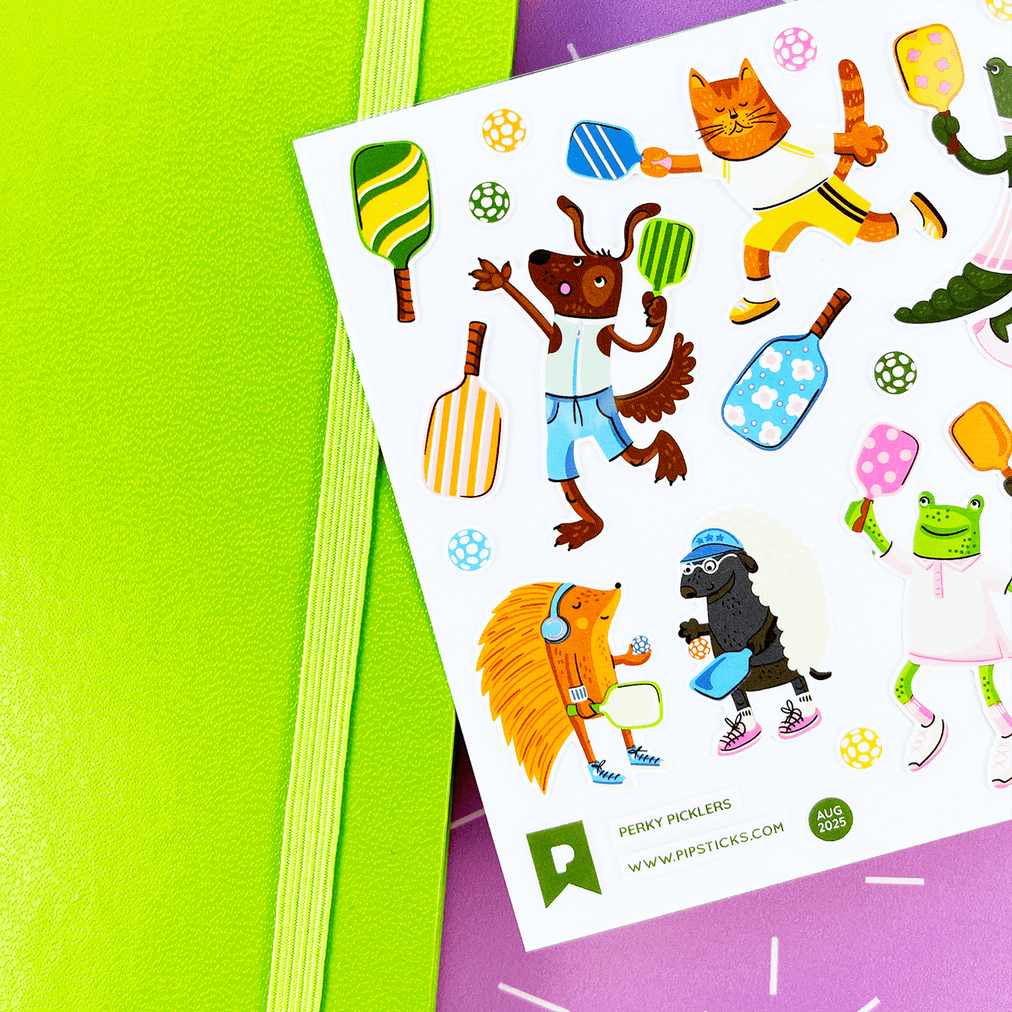 Perky Picklers Stickers