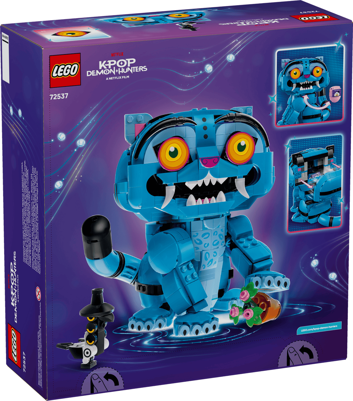 KPop Demon Hunters Derpy Tiger & Sussie Bird Building Set