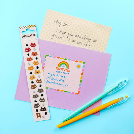 Feline Faces Mini Stickers